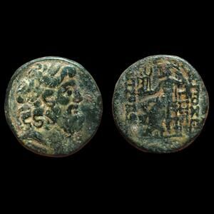 Seleucis and Pieria Coin - Pseudo-autonomous civic issue (92-76 BC) Zeus